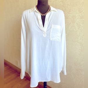 Cloth & Stone white shirt